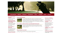 Desktop Screenshot of golfromania.org